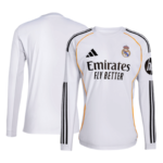 Real Madrid Long Sleeve Jersey Home Football Shirt 2025-26 Fan version