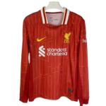 24-25 Liverpool Home Long Sleeve Jersey