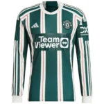 23-24 Manchester United Away Long Sleeve Jersey