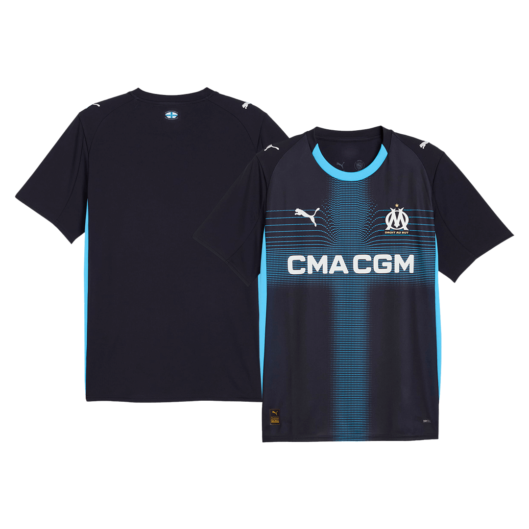 36aa439666 Marseille Soccer Jersey Away Shirt 2025-26 - Image 1