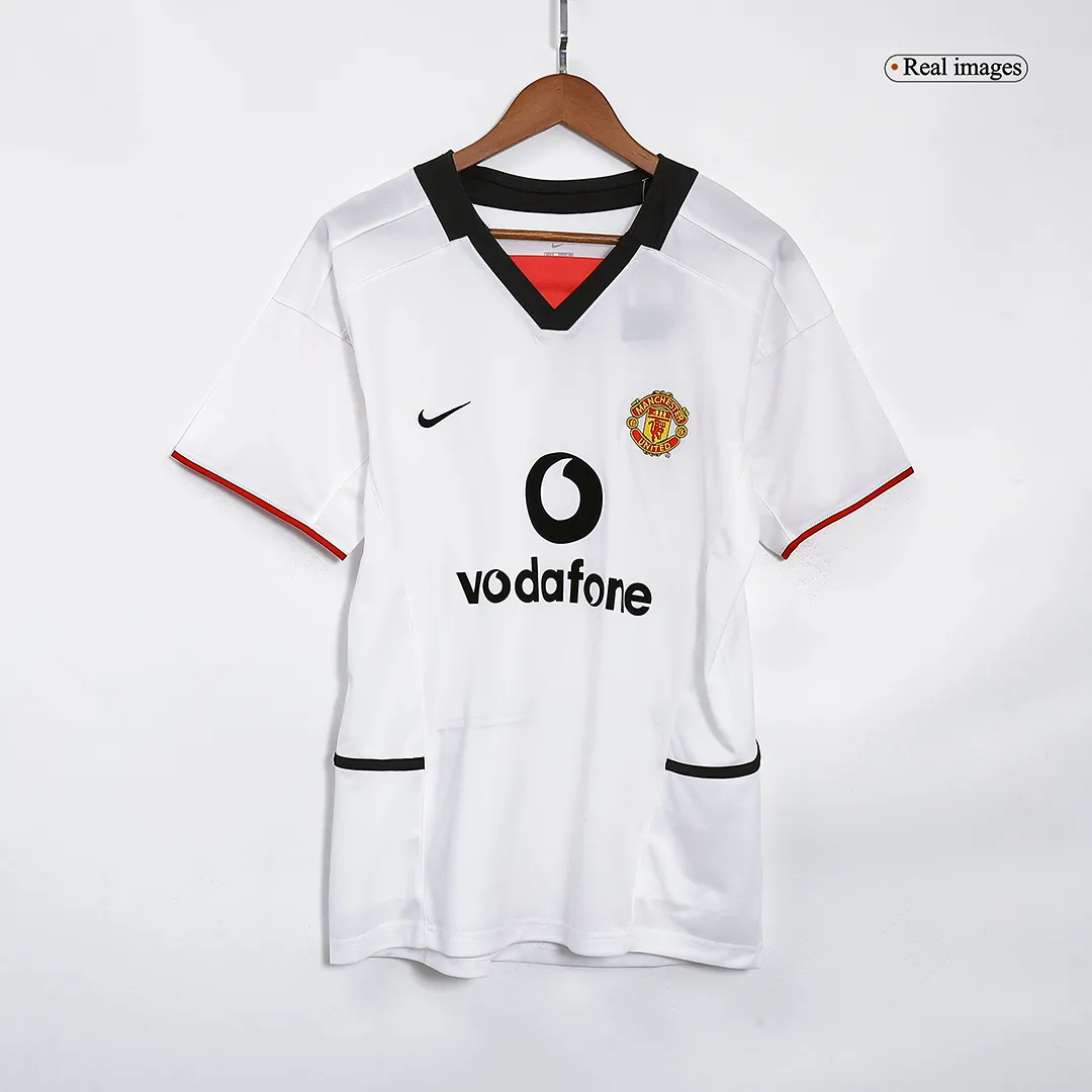 396e37f88e 2002/03 Manchester United Retro Jersey Away - Image 1