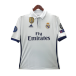 2016-17 Real Madrid Retro Home football jersey