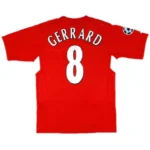 2005 Liverpool Gerrard #8 Retro UCL Final Jersey