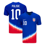 PULISIC #10 Nike Authentic Soccer Jersey USA Nation Away Shirt 2024