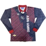 Ajax 1995/96 Retro Jersey Away Long Sleeve
