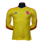 Colombian Home Long Sleeve football jersey 2025-26 Player edition