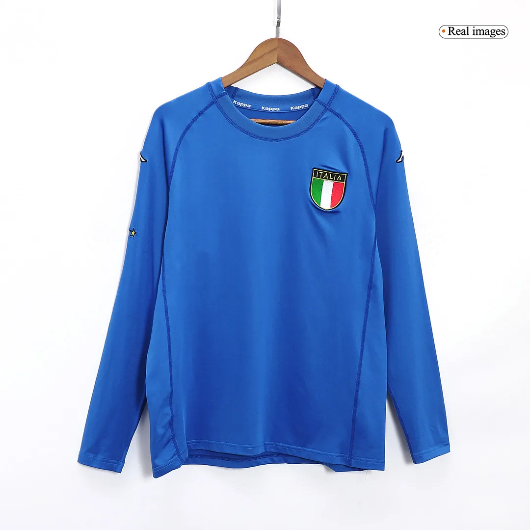 512c1a1bad Italy Retro Home Long Sleeve Jersey 2000 - Image 1