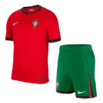2024 Portugal Home Kit(Jersey+Shorts) Euro