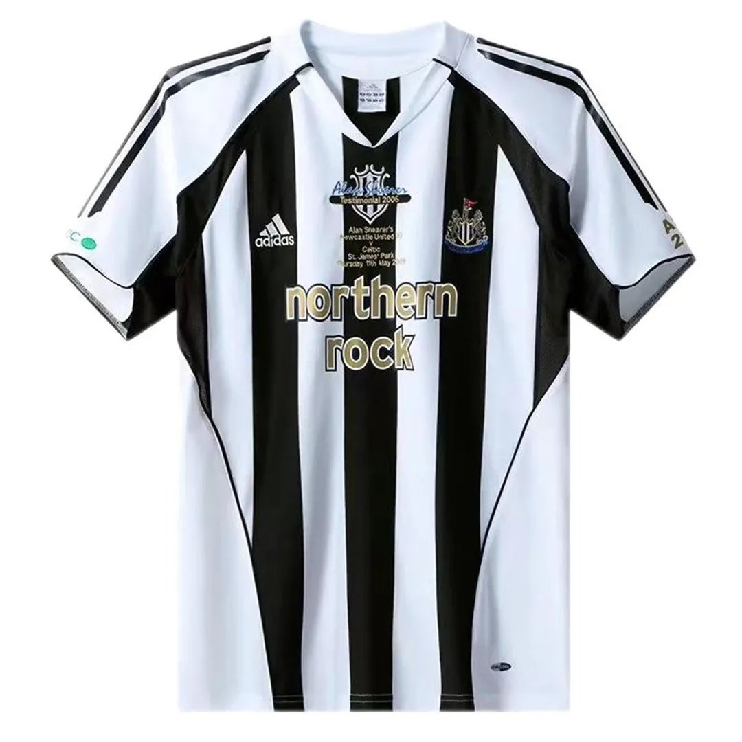 56540fbb9d Newcastle Retro Jersey 'Alan Shearer's Testimonial' Home 2006 - Image 1