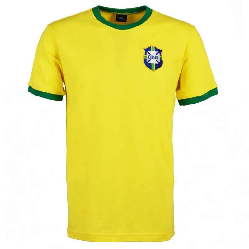 62d5bf435d Brazil Retro Jersey Home World Cup 1970 - Image 1
