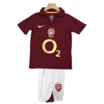 05-06 Arsenal Home Retro Kids Kits football Jersey