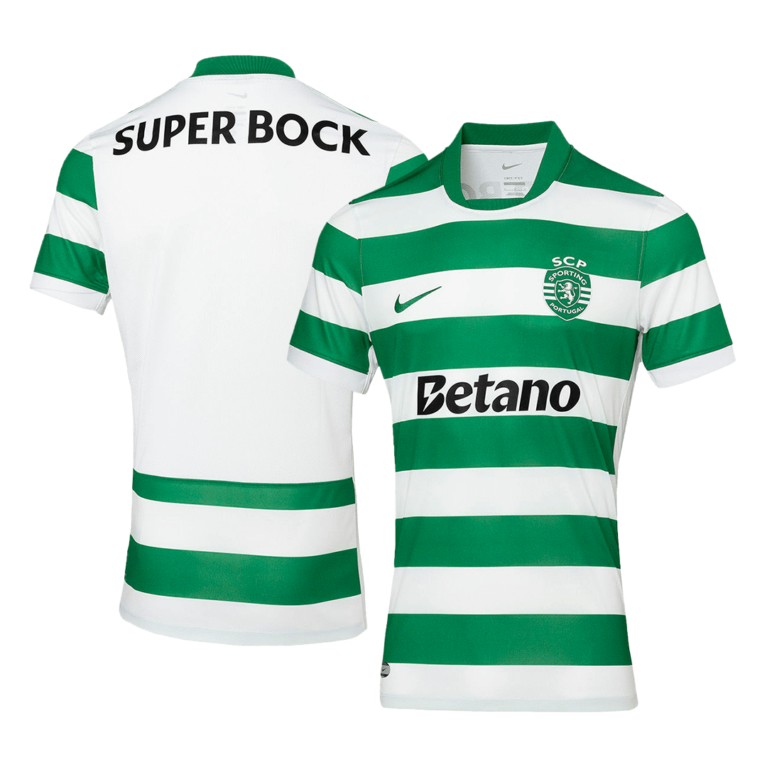 7858170c13 Sporting CP Soccer Jersey Home Shirt 2025-26 - Image 1