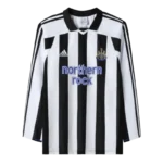 Newcastle United Retro Long Sleeve Jersey Home 2003-04