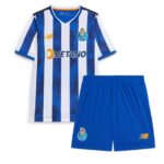 Kids FC Porto Home Kits(Jersey+Shorts) 2024-25