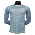 Juventus Away Jersey Football Shirt Long Sleeve Player Version 25-26