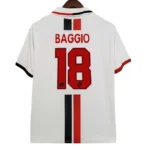 AC Milan BAGGIO #18 Retro Jersey Away 1996/97