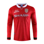 1999/00 Manchester United UCL Final Retro Jersey Home Long Sleeve