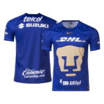 Pumas UNAM Away Soccer Blue Jersey 2025-26 Fan version