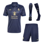 2024-25 Juventus Third Away Custom Full Soccer Kits Save The Children Sponsor