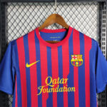 11-12 Barcelona Retro Jersey Home Soccer Shirt