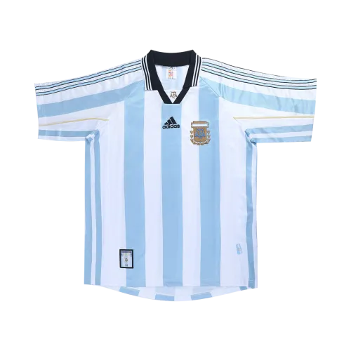 91dfb045ff Argentina Retro Jersey Home World Cup 1998 - Image 1