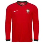 2024 Portugal Home Long Sleeve Jersey Euro