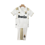 Real Madrid 11-12 Home Retro Kids Kit Soccer Jersey
