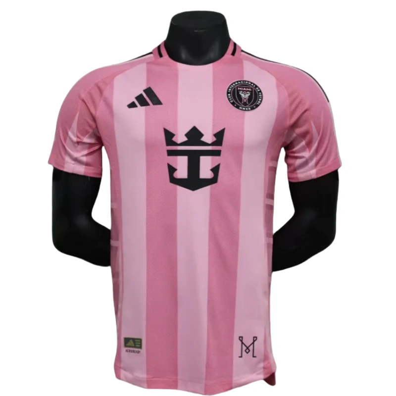 a2080e6073 Inter Miami CF Home Pink Soccer Jersey Player Version Shirt 2025-26 - Image 1