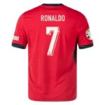 Portugal Home Ronaldo #7 R. Leão #17 Pepe #3 Jersey Euro 2024