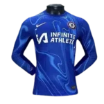 2024-25 Chelsea Club Home Player Version Long Sleeve Football Shirt