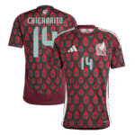 Mexico Adidas CHICHARITO #14 Copa América Soccer Jersey Home Custom Shirt 2024