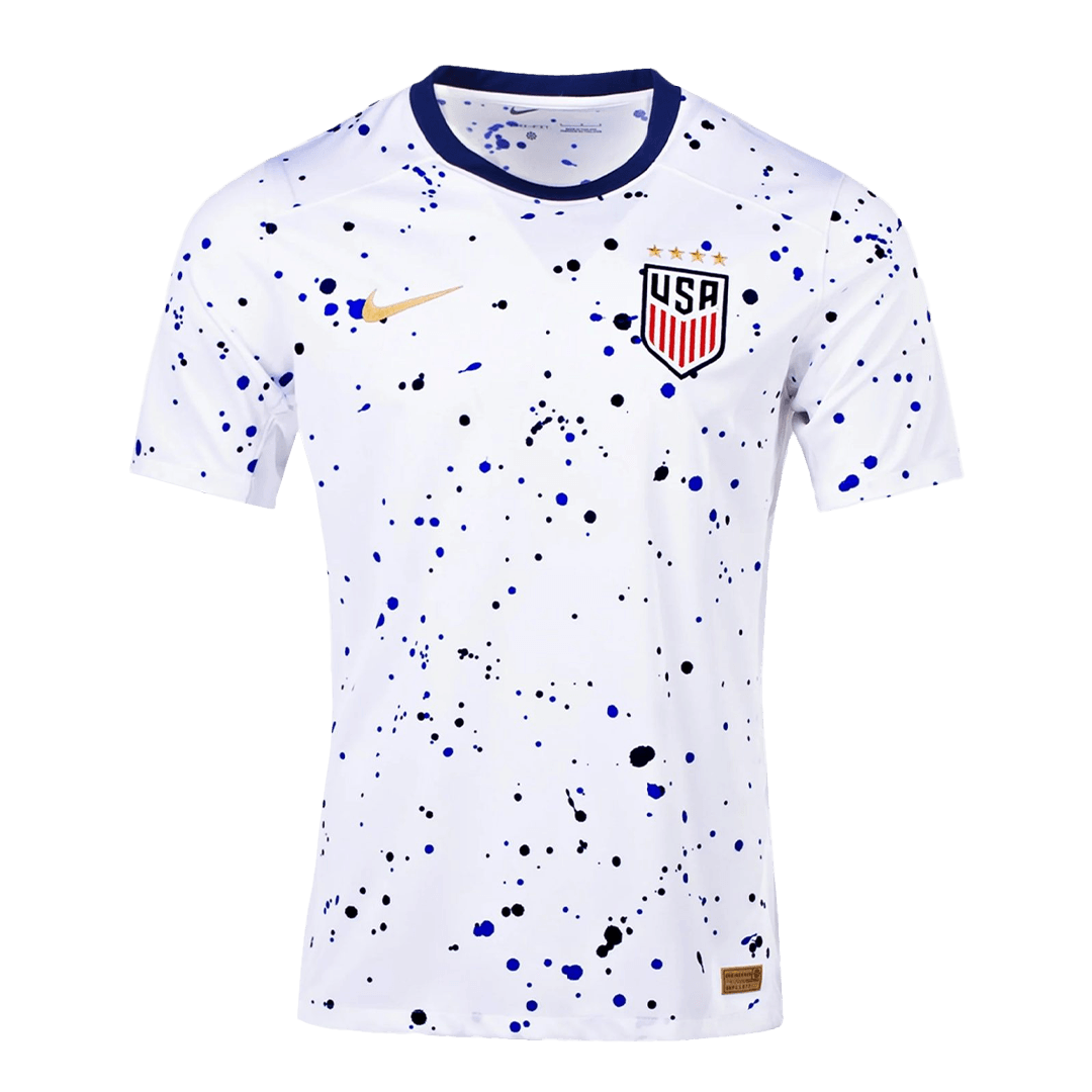 d35c5f850a USA Nike Custom Home Soccer Women's Jersey 2023 - Image 1