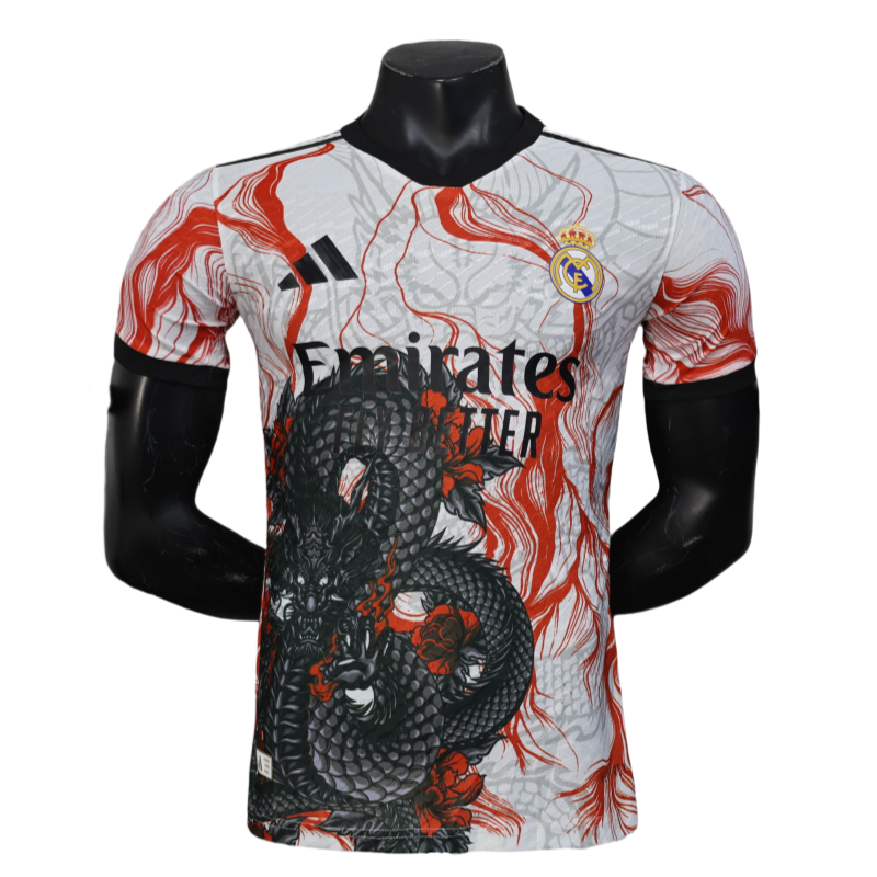 d809279f3f Real Madrid Black Dragon Shirt Special Edition Jersey 25-26 - Image 1