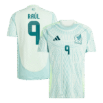 RAÚL #9 Mexico Adidas Soccer Jersey Away Custom Shirt 2024