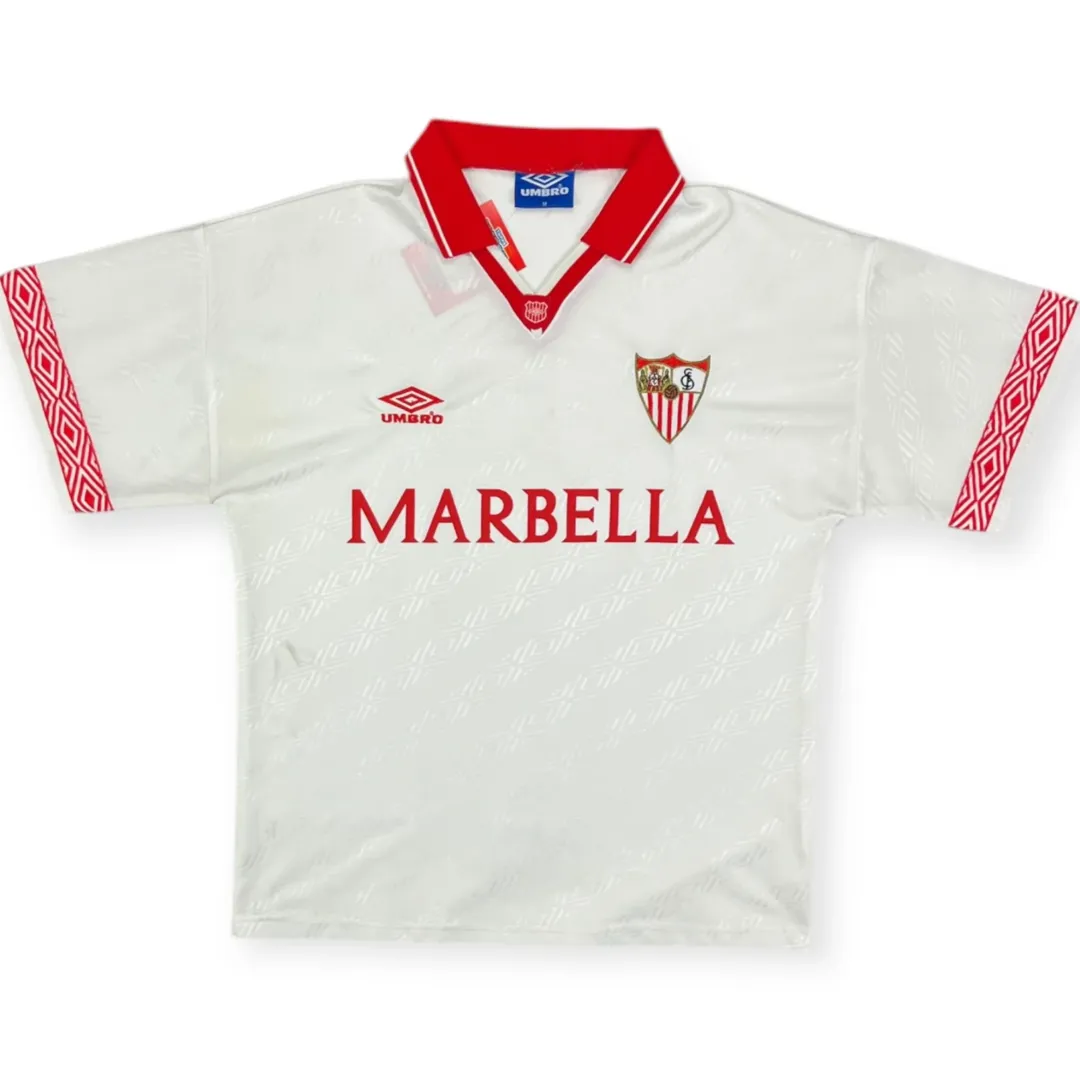 e2e61d13a8 Sevilla Retro Home Jersey 1994/96 - Image 1
