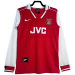 Arsenal Retro Long Sleeve Home Football Shirt 1996-1997