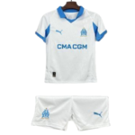25-26 Marseille Home Kids Football jersey kit 2025-26 Fan version