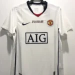 2008-09 Manchester United Retro Jersey Home UCL Final
