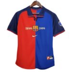 1999/2000 Retro Barcelona Home 100th Anniversary Version Football
