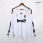 2009/10 Real Madrid Retro Home Long Sleeve Jersey