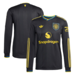 Manchester United Third Away Long Sleeve football jersey 25-26 -Fan edition